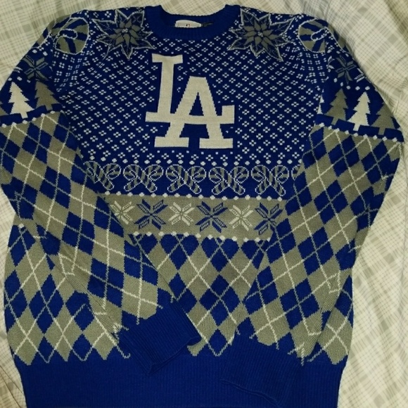 dodger christmas sweater